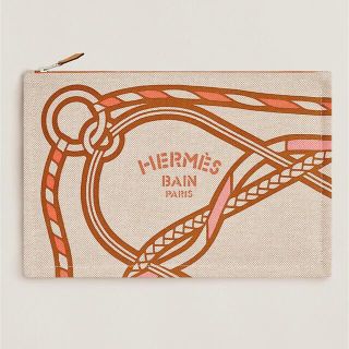 エルメス(Hermes)の【新品・未開封品】エルメス フラットポーチ トレサージュ・マラン クラッチバッグ(ポーチ)