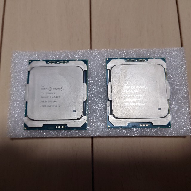 [２個セット]Intel Xeon E5-2640v4  20C40T