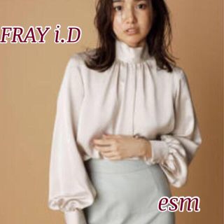 フレイアイディー(FRAY I.D)のFRAYi.D サテンボウタイブラウス(シャツ/ブラウス(長袖/七分))