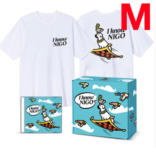 ヒューマンメイド(HUMAN MADE)のI KNOW NIGO BOX SET ヒューマンメイド CDとTシャツのセット(Tシャツ/カットソー(半袖/袖なし))