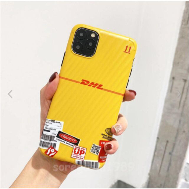 （新品）DHL  スーツケース iPhoneケース スマホケース♪ スマホ/家電/カメラのスマホアクセサリー(iPhoneケース)の商品写真