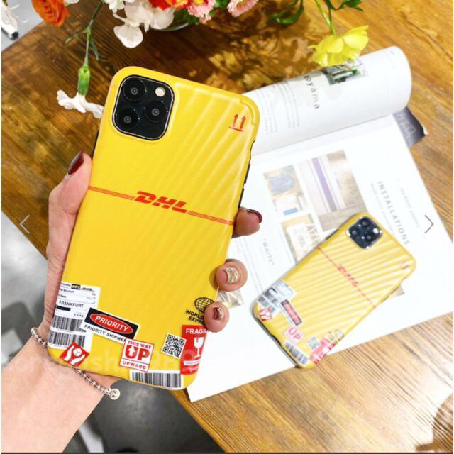 （新品）DHL  スーツケース iPhoneケース スマホケース♪ スマホ/家電/カメラのスマホアクセサリー(iPhoneケース)の商品写真