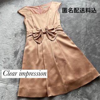 クリアインプレッション(CLEAR IMPRESSION)のClear impression クリア インプレッション ワンピース 匿名配送(ひざ丈ワンピース)