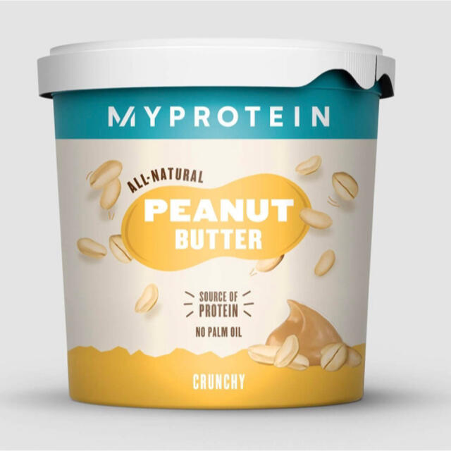 MYPROTEIN(マイプロテイン)のピーナツバター　マイプロテイン　クランチー　1kg 食品/飲料/酒の健康食品(その他)の商品写真