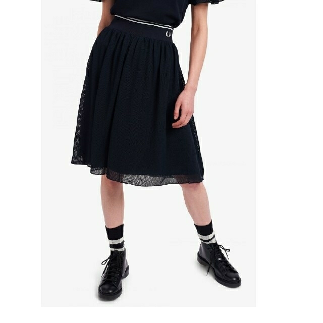 【値下げ】FRED PERRY   MeshTennis Skirt 【UK8】