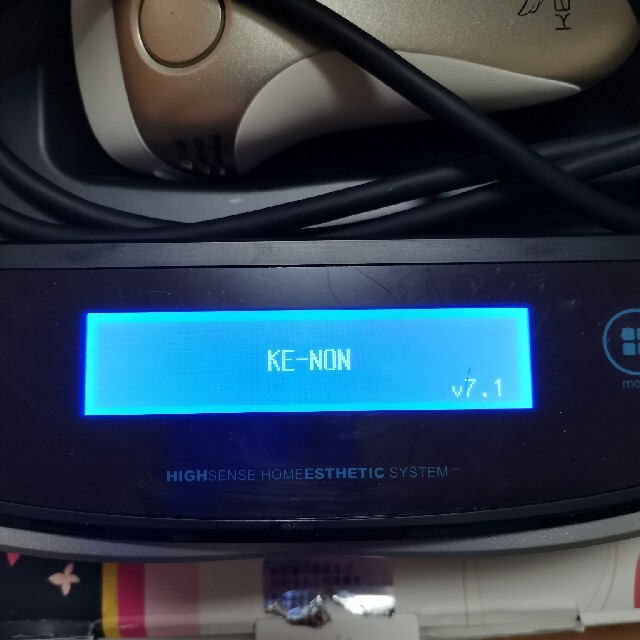 Kaenon(ケーノン)のケノン ver 7.1 ストロング・美肌　カートリッジ付 スマホ/家電/カメラの美容/健康(ボディケア/エステ)の商品写真