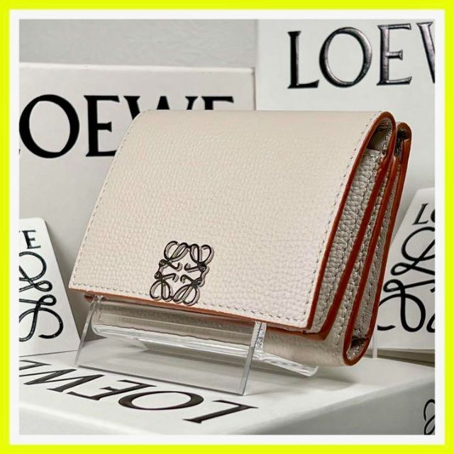 高品質の人気 - LOEWE Aランク LOEWE ロエベ 6ccウォレット ライト