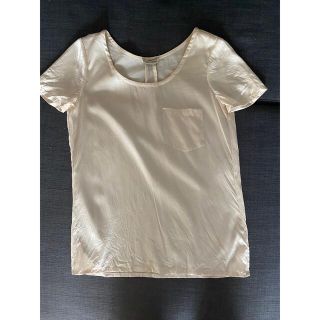 サンローラン(Saint Laurent)のsaint laurent Paris シルク100 Tシャツ(カットソー(半袖/袖なし))