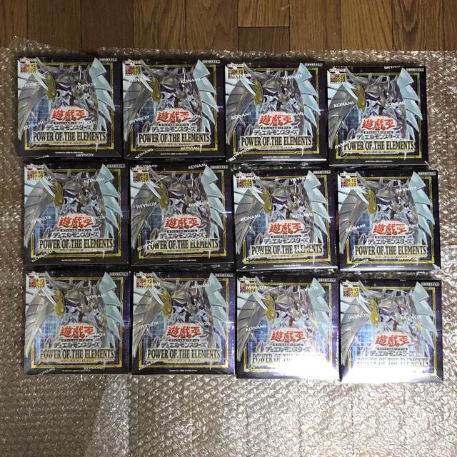 遊戯王 シュリンク付 12BOX power of the elements-