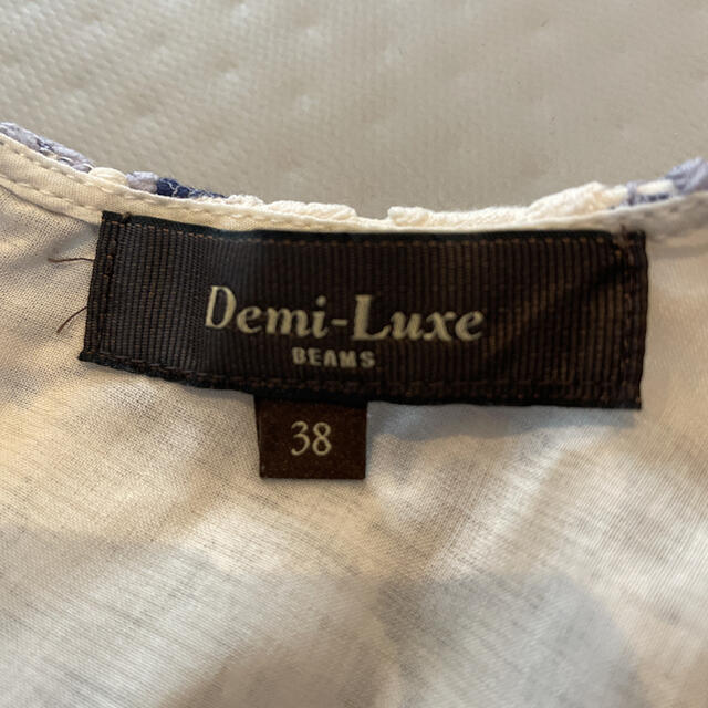 Demi-Luxe BEAMS(デミルクスビームス)のデミルクス　ビームス　38 レディースのトップス(Tシャツ(半袖/袖なし))の商品写真