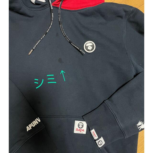 A BATHING APE(アベイシングエイプ)の◆エイプ◆メンズパーカー◆Lsize◆ メンズのトップス(パーカー)の商品写真