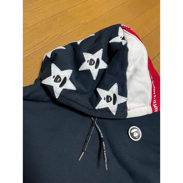 A BATHING APE(アベイシングエイプ)の◆エイプ◆メンズパーカー◆Lsize◆ メンズのトップス(パーカー)の商品写真