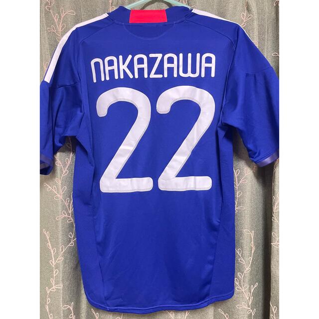 サッカー 日本代表 ユニフォーム 22 中澤佑二