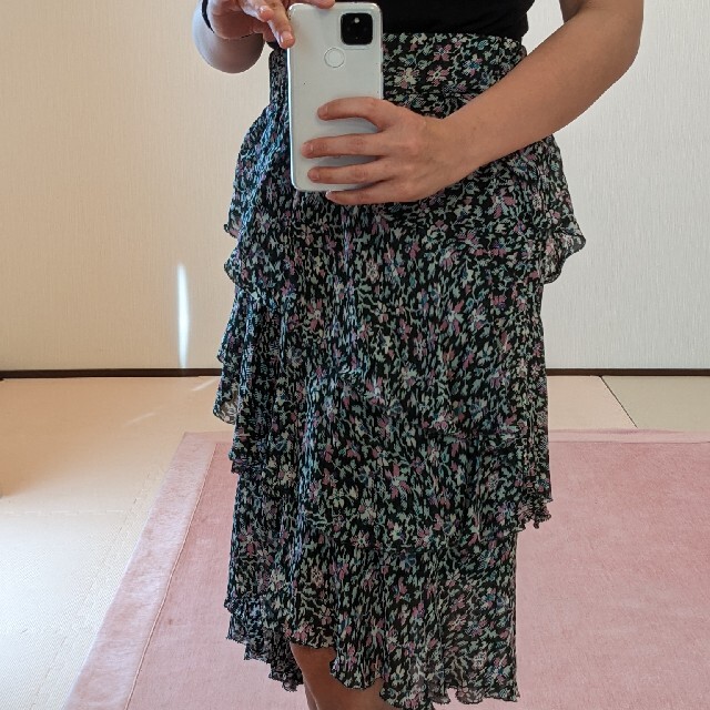 Isabel Marant(イザベルマラン)のイザベルマランエトワール　アシメスカート レディースのスカート(ひざ丈スカート)の商品写真