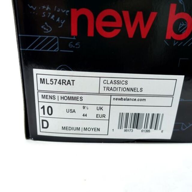 New Balance(ニューバランス)のNEW BALANCE ML574RAT [Stray Rats]ニューバランス メンズの靴/シューズ(スニーカー)の商品写真