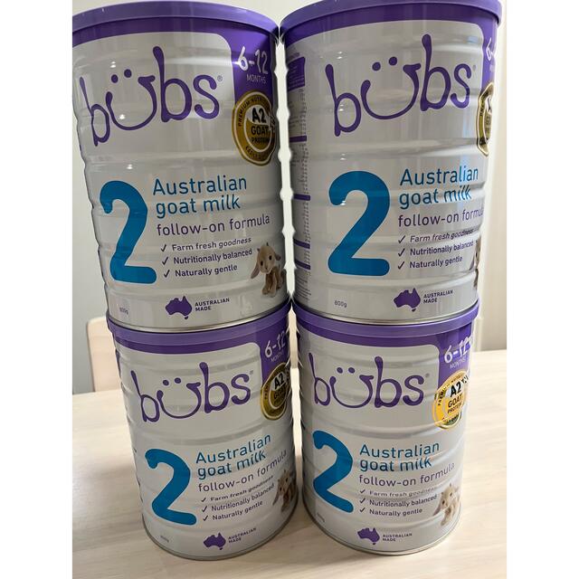 mare様専用】bubs organic 粉ミルク 6〜12か月4缶セット mare様専用】bubs organic 粉ミルク 6〜12か月4缶セット