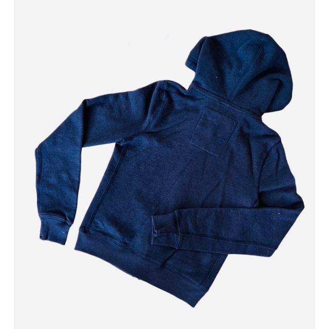 HOLLISTER レディース ジップアップパーカー ネイビー Lサイズ