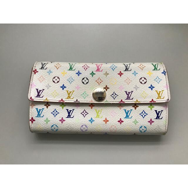 正規品【可愛い】LOUIS VUITTON マルチカラー 長財布