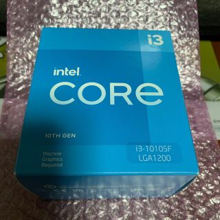 intel Core i3 10105F LGA1200 (PCパーツ)