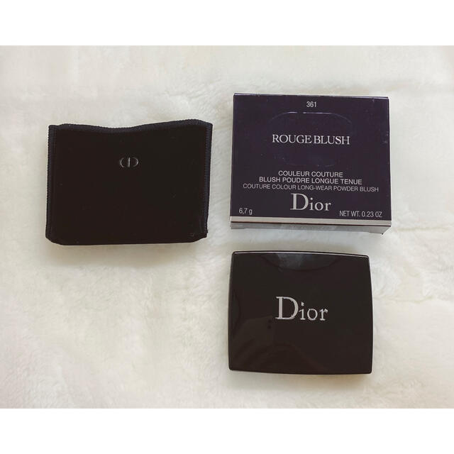 未使用　Dior スキンルージュブラッシュ　361