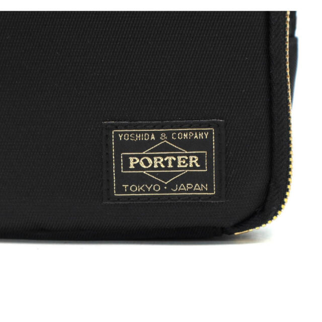 PORTER ポーターガール　ウォレットショルダーバッグ ブラック 黒 5