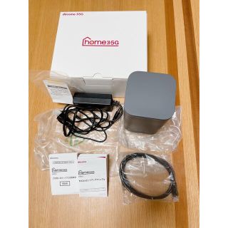 エヌティティドコモ(NTTdocomo)のdocomo home 5G HR01 ダークグレー(PC周辺機器)