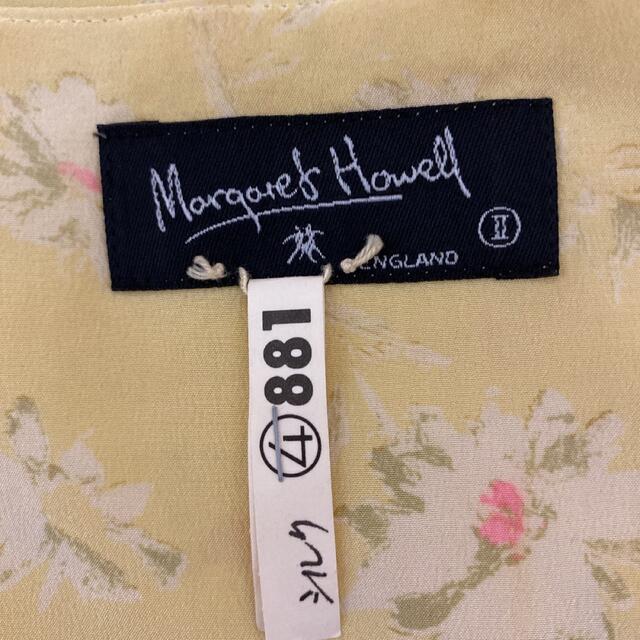 MARGARET HOWELL(マーガレットハウエル)のマーガレットハウエル　ワンピース　Margaret Howell シルク100% レディースのワンピース(ひざ丈ワンピース)の商品写真