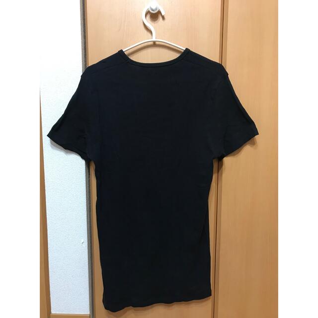 UNIQLO(ユニクロ)のメンズ　UNIQLO 黒Tシャツ　Ｌサイズ　3枚セット メンズのトップス(シャツ)の商品写真