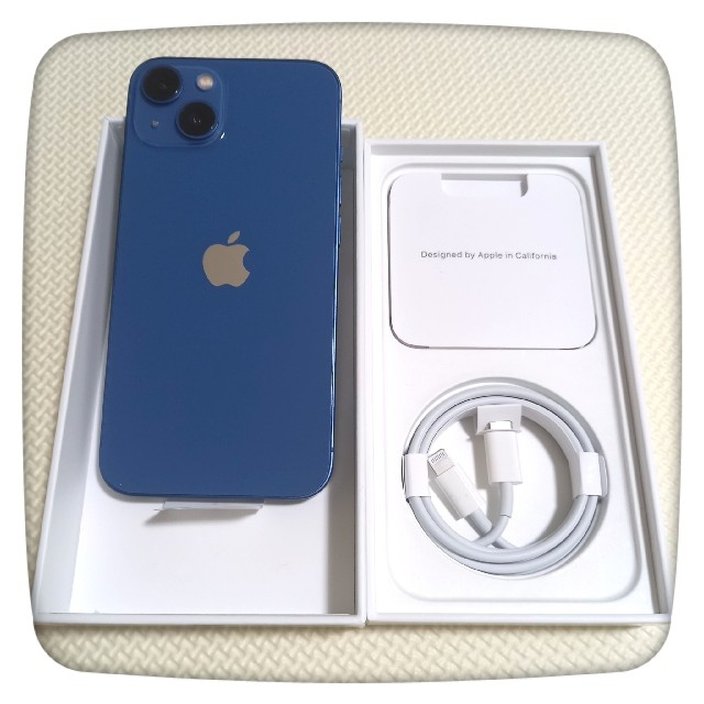 iPhone 13 128GB 未使用 ブルー BLUE SIMフリー - www.sorbillomenu.com