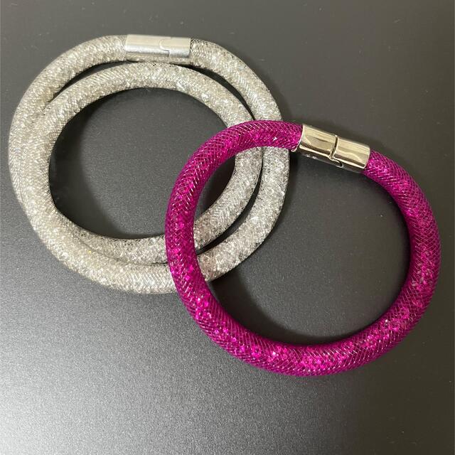 SWAROVSKI(スワロフスキー)のSWAROVSKI(スワロフスキー) ブレスレット2点セット レディースのアクセサリー(ブレスレット/バングル)の商品写真