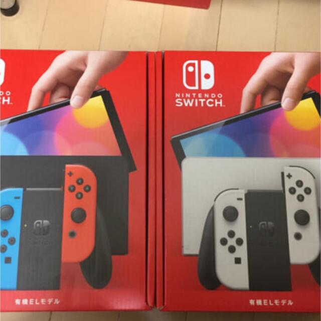 ニンテンドースイッチ　有機EL ネオン ホワイト