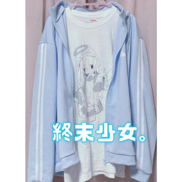 ほんわかぱっぱ 雀蜂 猫 イラスト Tシャツ 地雷 量産 サブカルの通販 by 終 末 少 女。｜ラクマ