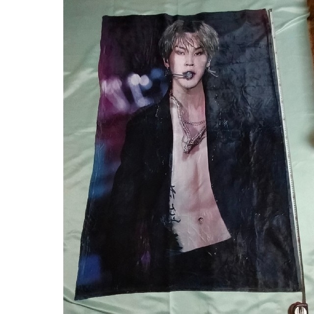 BTS JIMIN ジミン セクシーバージョン ブランケット 約100×150 BTS JIMIN ジミン セクシーバージョン ブランケット 約100×150