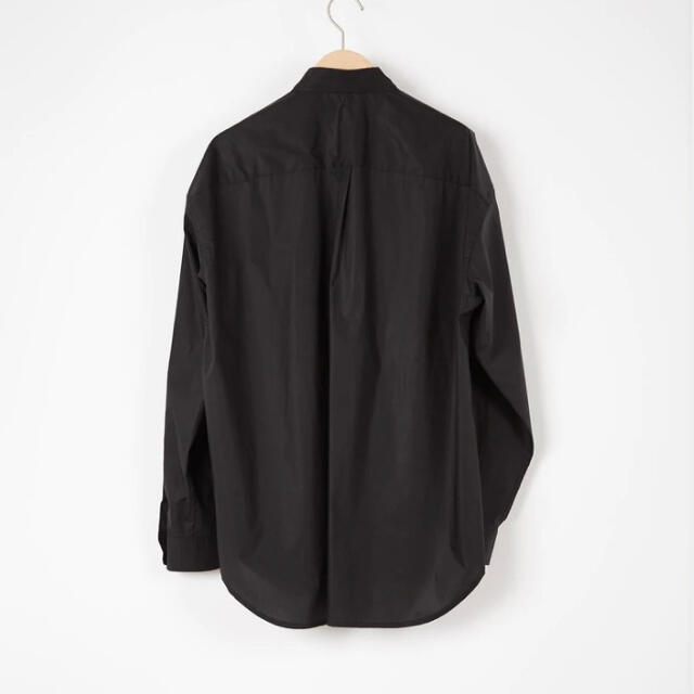 COMOLI(コモリ)の※たら様専用※Cornier オイルドコットンシャツ Black サイズM メンズのトップス(シャツ)の商品写真