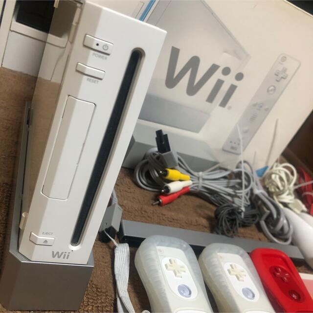 Nintendo Wii RVL-S-WD 任天堂　Wii 本体　ソフト　セット