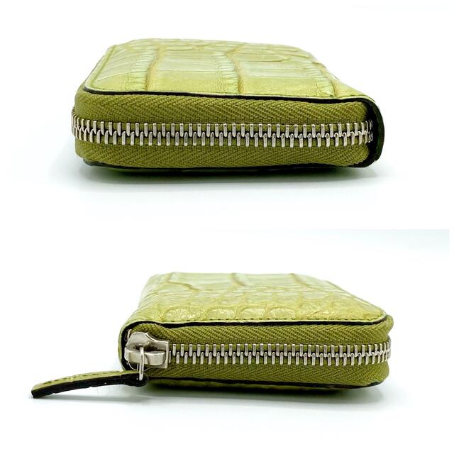 にてご Gucci - グッチ 256235 マットクロコ ラウンドファスナー