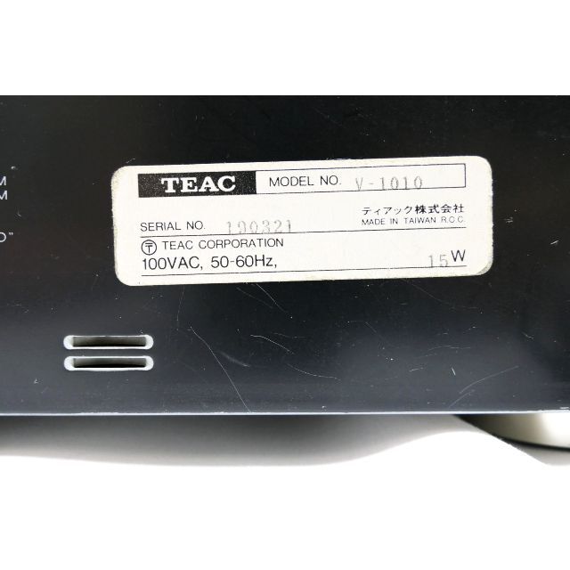 TEAC ティアック V-1010 ステレオ カセットデッキ 直営 店