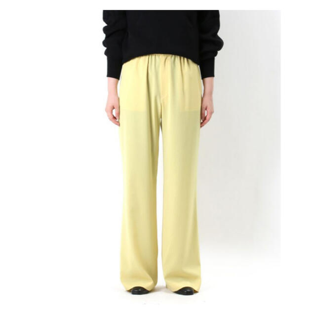 HYKE - HYKE ハイク STRETCH WIDE LEG PANTS