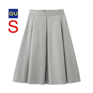 ジーユー(GU)の&& GU イージーポンチスカート S(ひざ丈スカート)