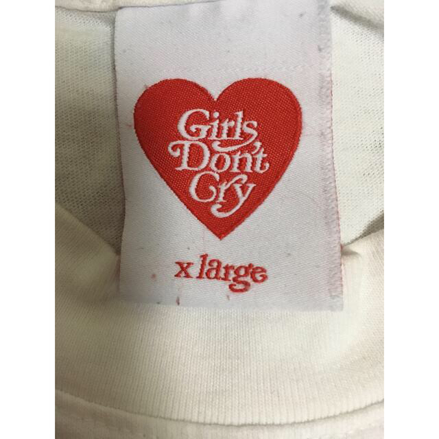 Girls Don’t Cry ガールズドントクライ　Tシャツ　XL