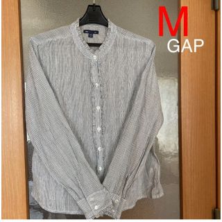 ギャップ(GAP)の##GAP ストライプブラウス(ラメ入) M(シャツ/ブラウス(長袖/七分))