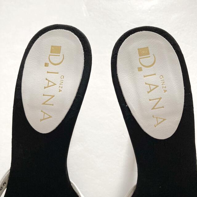 DIANA(ダイアナ)の極美品✨ダイアナ DIANA バンブー調ミュール サンダル 22.5cm レディースの靴/シューズ(ミュール)の商品写真