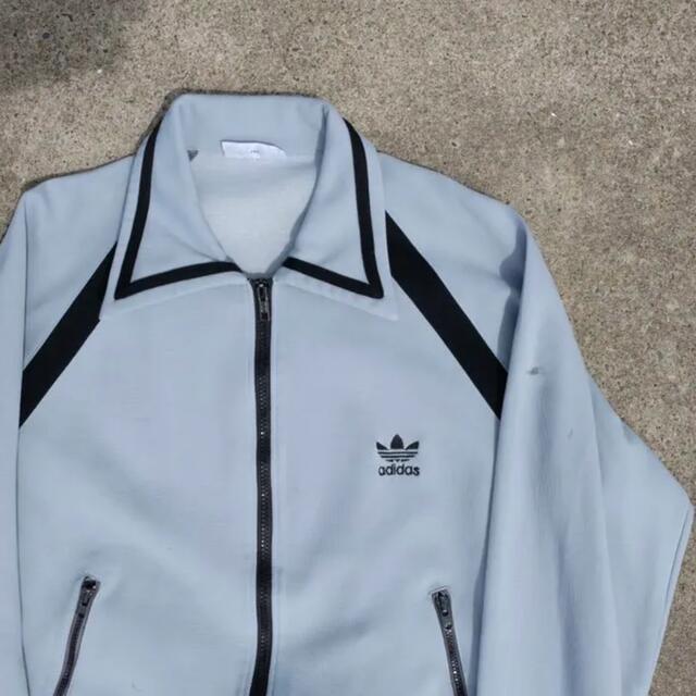 80s 80年代　adidas トラックジャケット　ジャージ　トレファイル