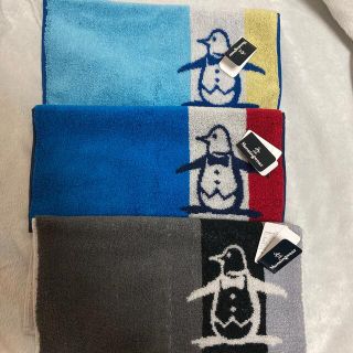 マンシングウェア(Munsingwear)のマンシングウエアタオルハンカチ3枚SET(タオル/バス用品)