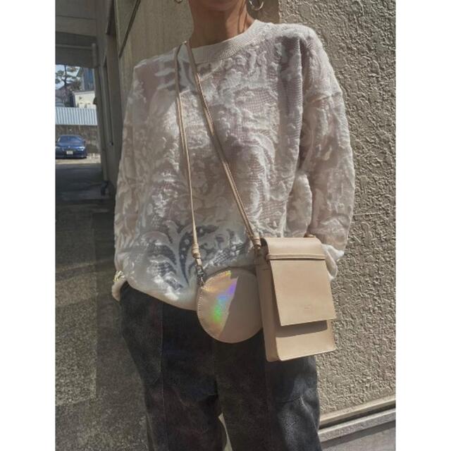 Ameri VINTAGE(アメリヴィンテージ)の完売品　Ameri DEVORER FLOWER SHEER TOP レディースのトップス(カットソー(長袖/七分))の商品写真