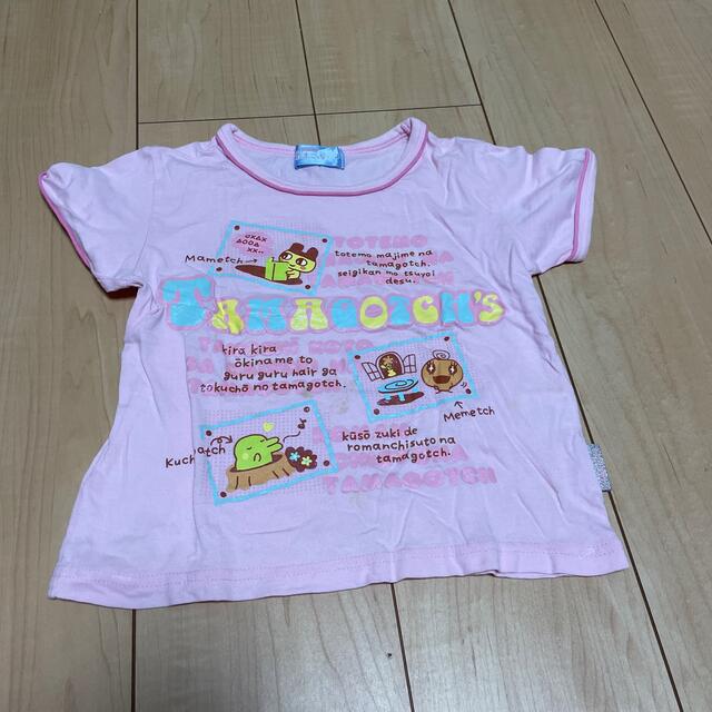 BANDAI(バンダイ)のたまごっちTシャツ　120 キッズ/ベビー/マタニティのキッズ服女の子用(90cm~)(Tシャツ/カットソー)の商品写真