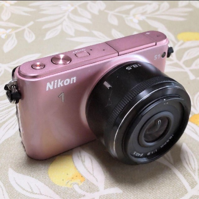 【美品・希少なピンク♪】NIKON ニコン 1 S1 レンズセット一眼カメラ