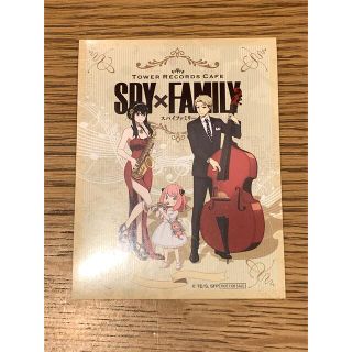 ★専用:特典🔸SPY×FAMILY  タワレコカフェ予約特典ステッカー(その他)