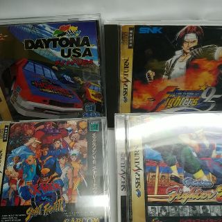 セガ(SEGA)の４本セットセガサターン X-Men vs. Street Fighter(家庭用ゲームソフト)