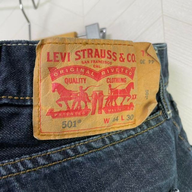 Levi's(リーバイス)のメキシコ製 Levi's 501 デニム ジーパン 超ビックサイズ ルーズ 濃紺 メンズのパンツ(デニム/ジーンズ)の商品写真